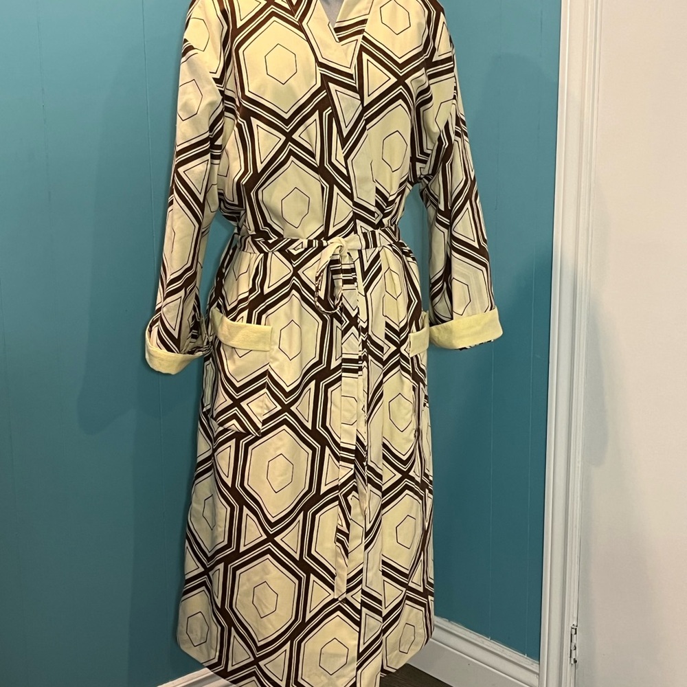 Upcycled - Geometric Patterned Robe